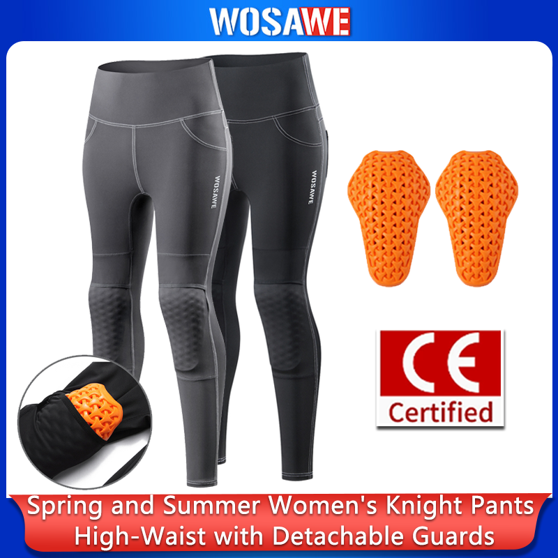 Motorcycle Gear Jacket - WOSAWE Women Motorcycle Protective Suit CE