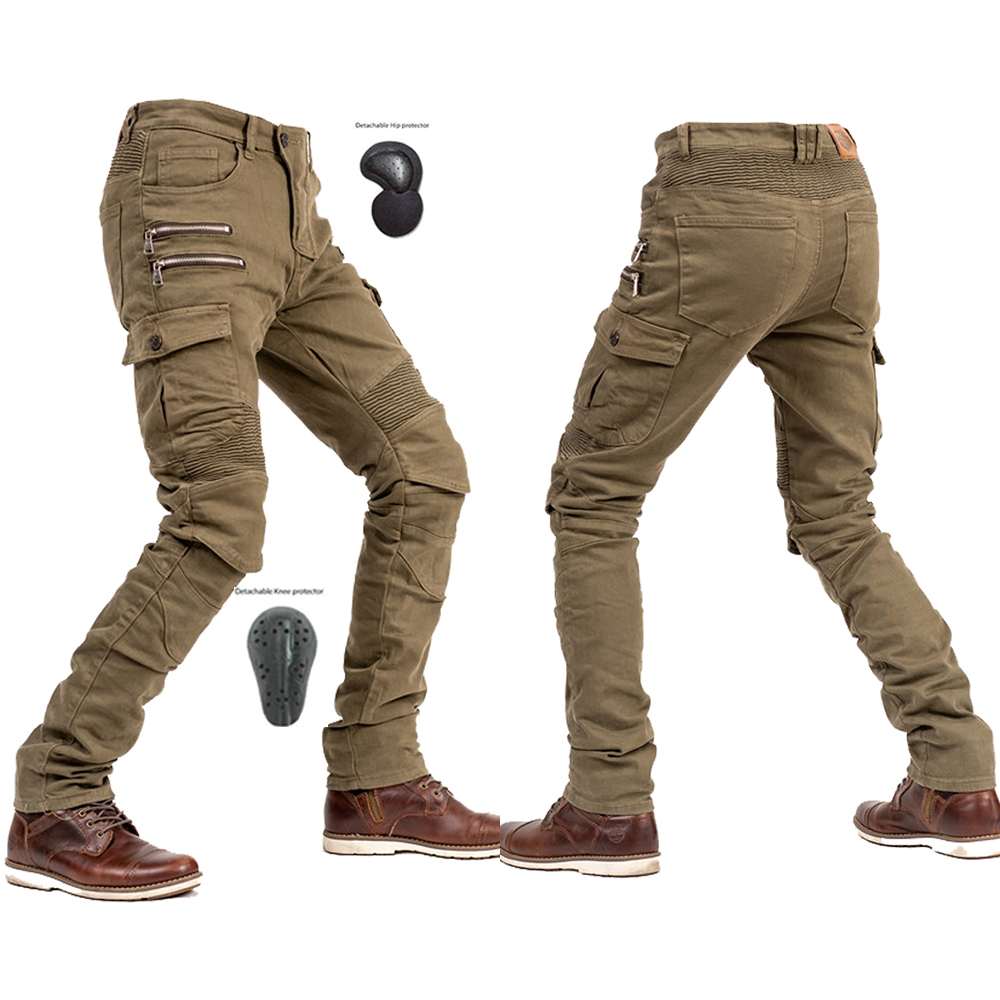 Motorcycle Gear Blue - 2026 New Khaki Motorcycle Pants Black