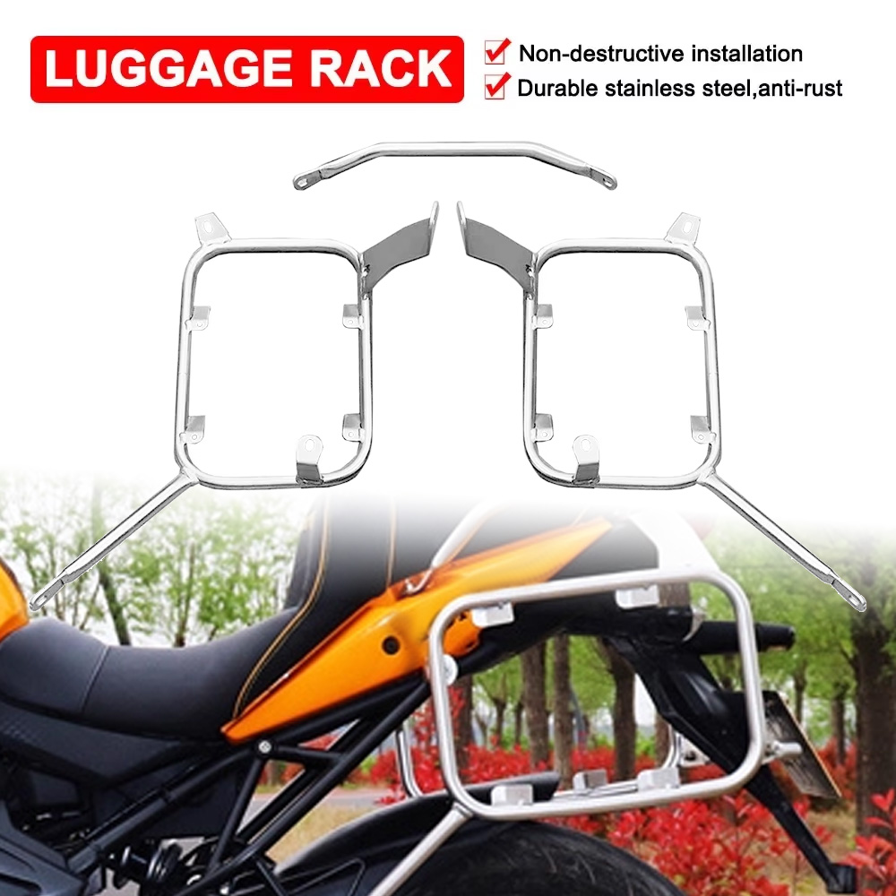 Tail Bag Rack - Motorcycle Top Case Panniers Luggage Rack
