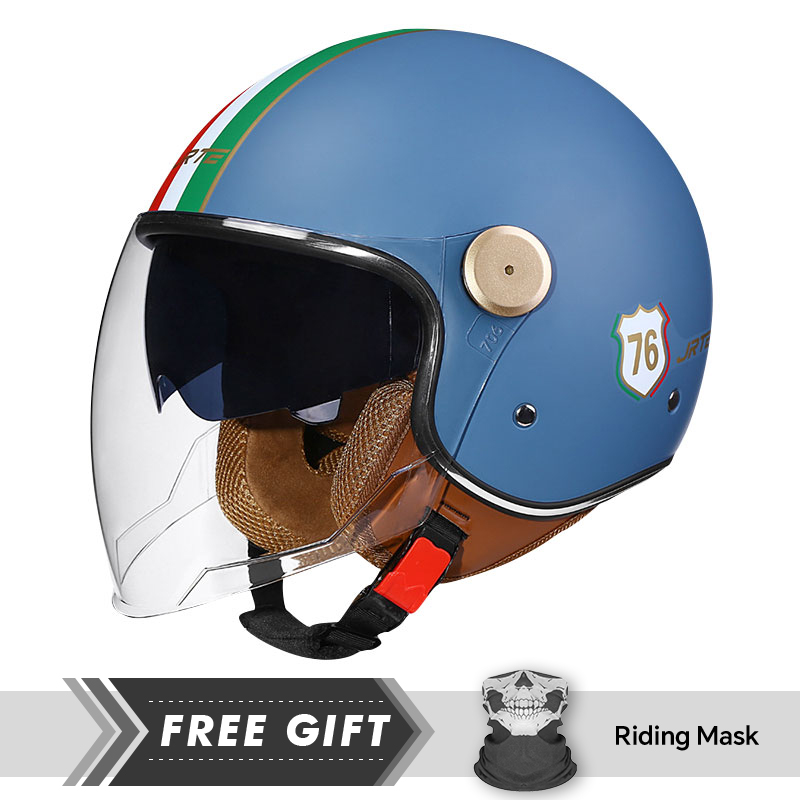 DOT ECE Approved Retro 3/4 Ope - Motorcycle Gear In Store recensione e prezzo