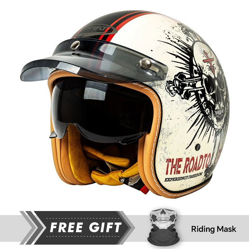 DOT Approved Motorcycle Helmet - Motorcycle Gear In Store recensione e prezzo