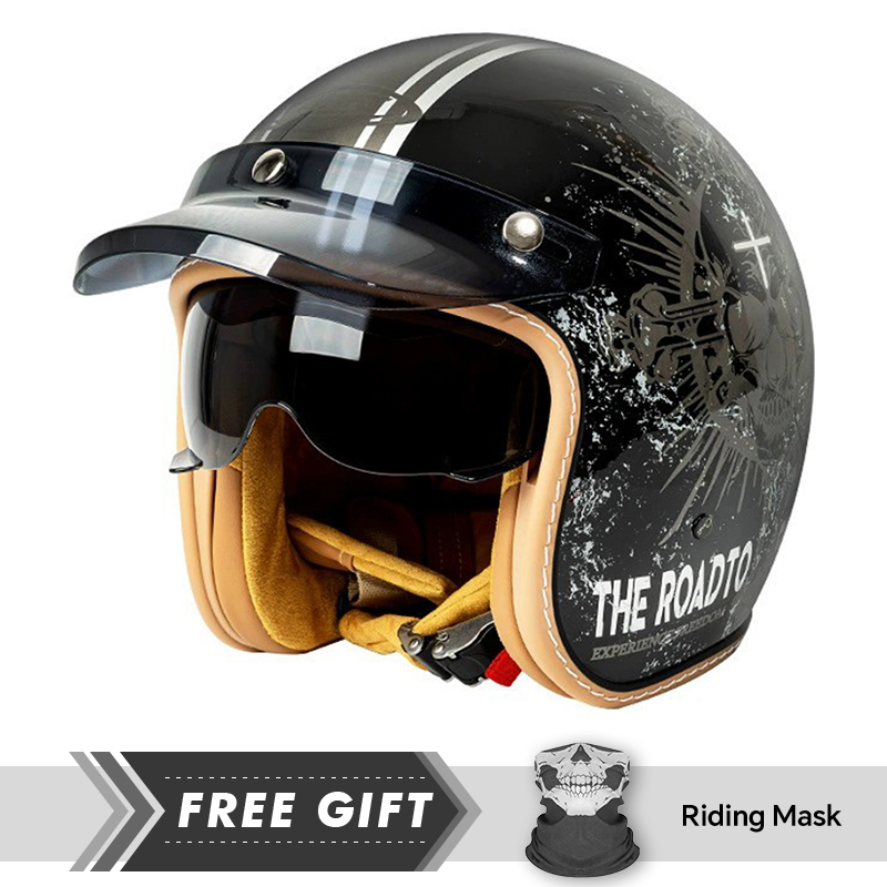 DOT Approved Motorcycle Helmet - Motorcycle Gear In Store recensione e prezzo