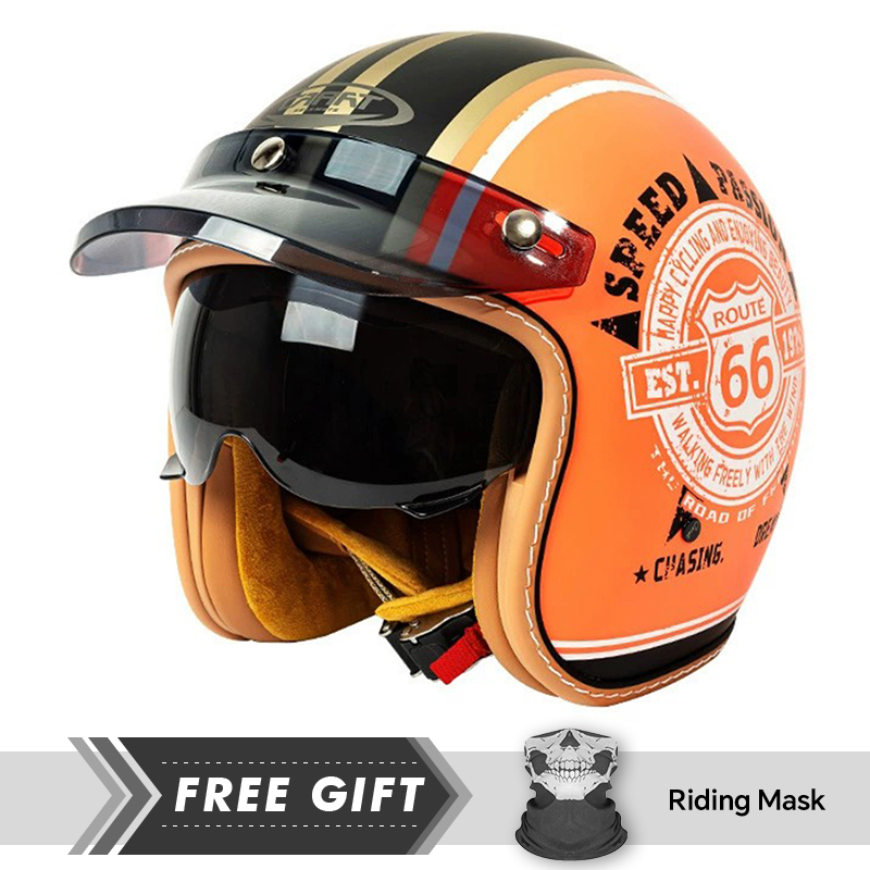 DOT Approved Motorcycle Helmet - Motorcycle Gear In Store recensione e prezzo