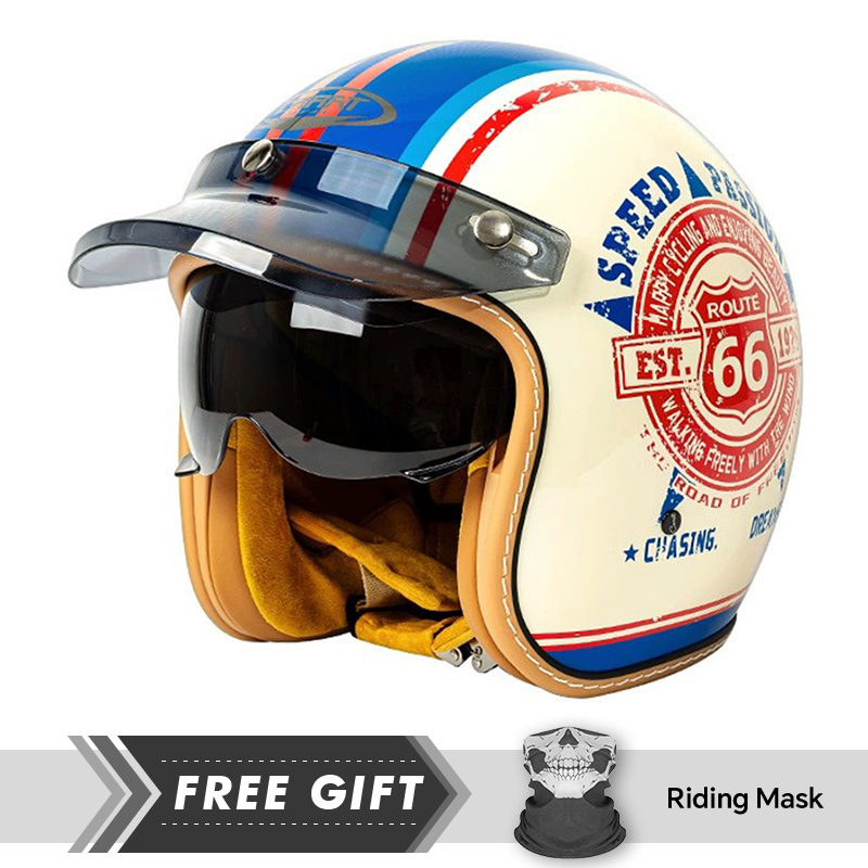 DOT Approved Motorcycle Helmet - Motorcycle Gear In Store recensione e prezzo