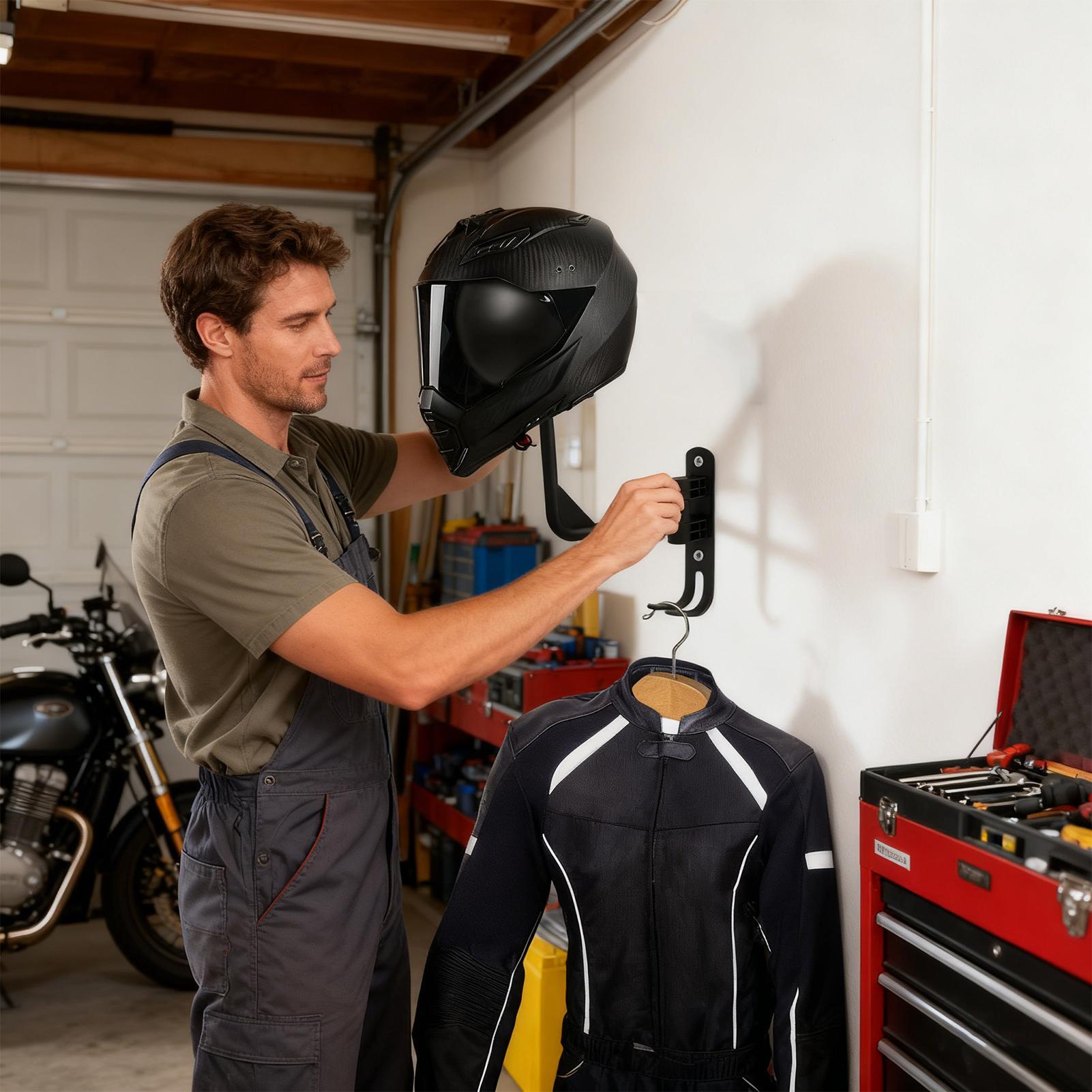 Helmet Organizer Space Saving  - Motorcycle Gear Organizer recensione e prezzo