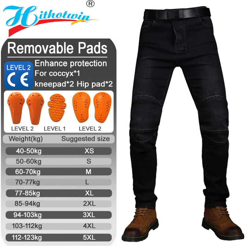 Motorcycle Jeans Men Blue Dirt - Motorcycle Gear Blue recensione e prezzo