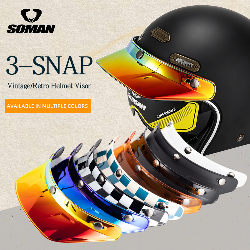 Motorcycle Face Shield Visor R - Motorcycle Gear Vintage recensione e prezzo