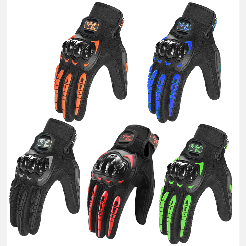 Motorcycle Racing Gloves Men S - Motorcycle Gear Blue recensione e prezzo