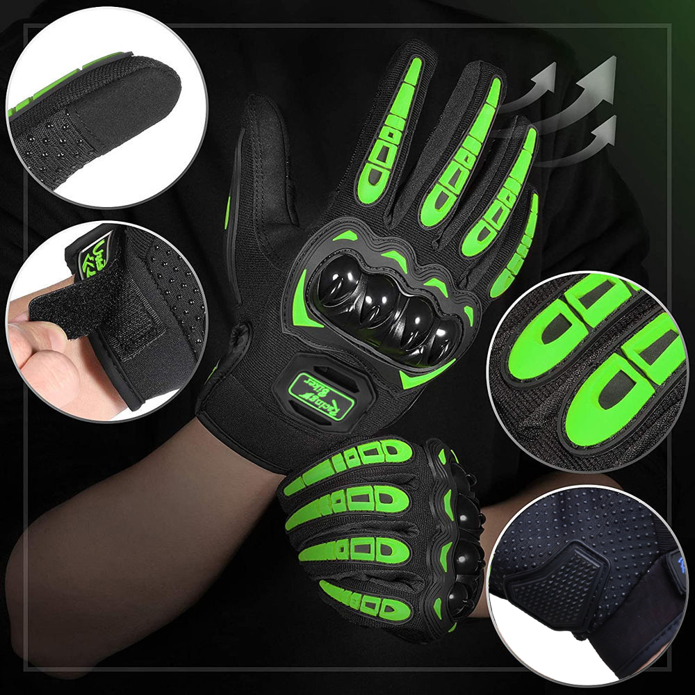 Motorcycle Racing Gloves Men S - Motorcycle Gear Blue recensione e prezzo