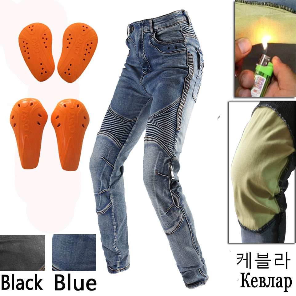 New Blue Motorcycle Jeans Blac - Motorcycle Gear Blue recensione e prezzo
