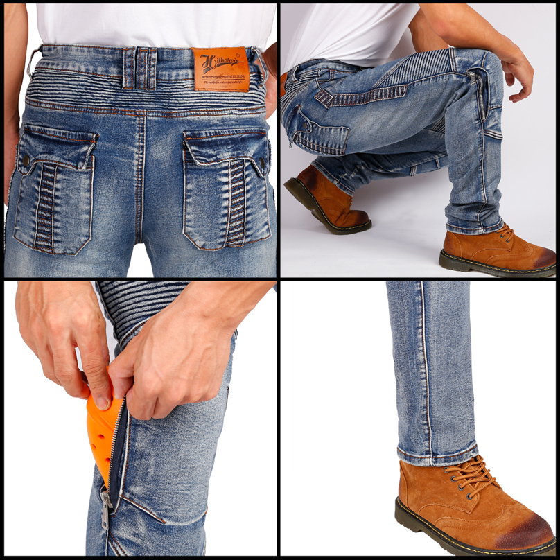 New Blue Motorcycle Jeans Blac - Motorcycle Gear Blue recensione e prezzo