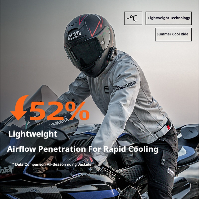 FEHER Men's Motorcycle Jacket  - Motorcycle Gear Jacket recensione e prezzo
