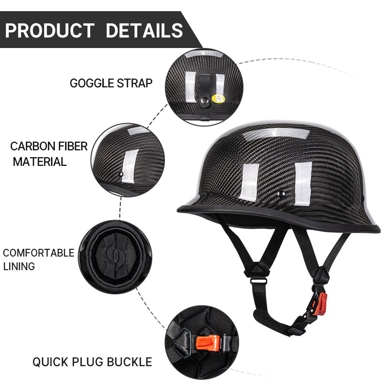 New German Helmet Vintage Forg - Motorcycle Gear Vintage recensione e prezzo