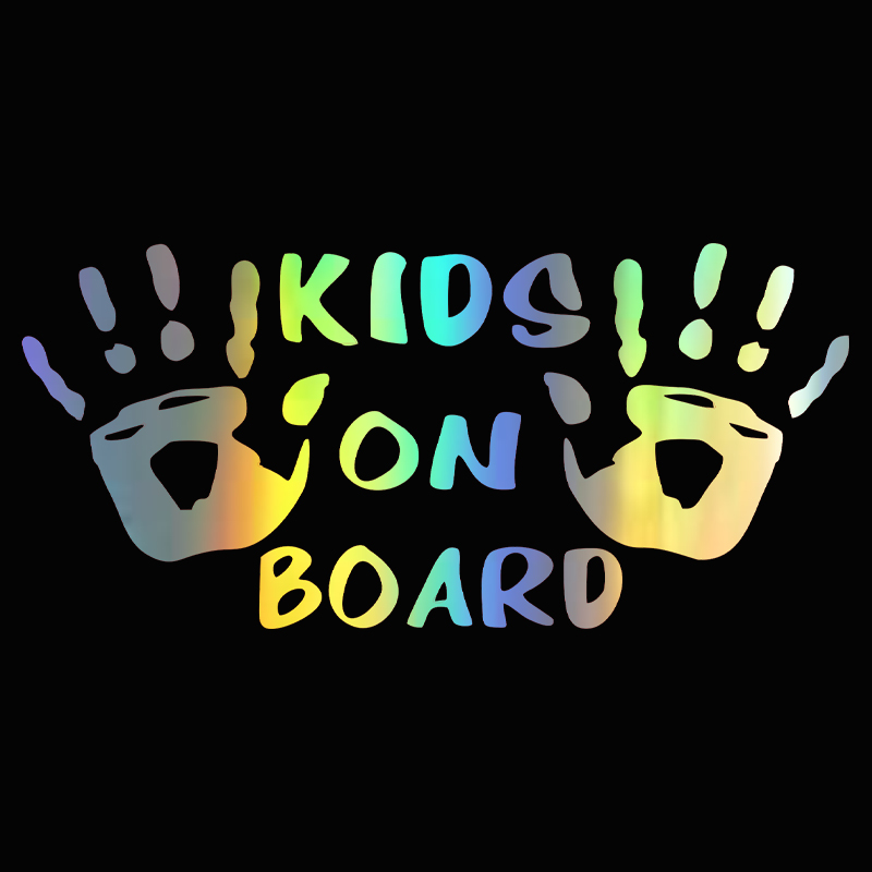 3D Car Sticker KIDS ON BOARD C - Motorcycle Gear Up recensione e prezzo