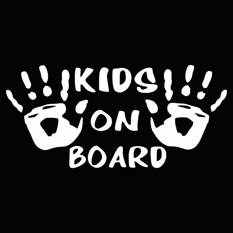3D Car Sticker KIDS ON BOARD C - Motorcycle Gear Up recensione e prezzo