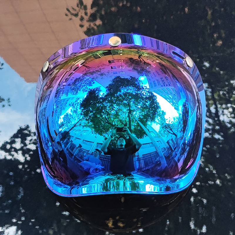 Motorcycle Helmet Bubble Visor - Motorcycle Gear Vintage recensione e prezzo