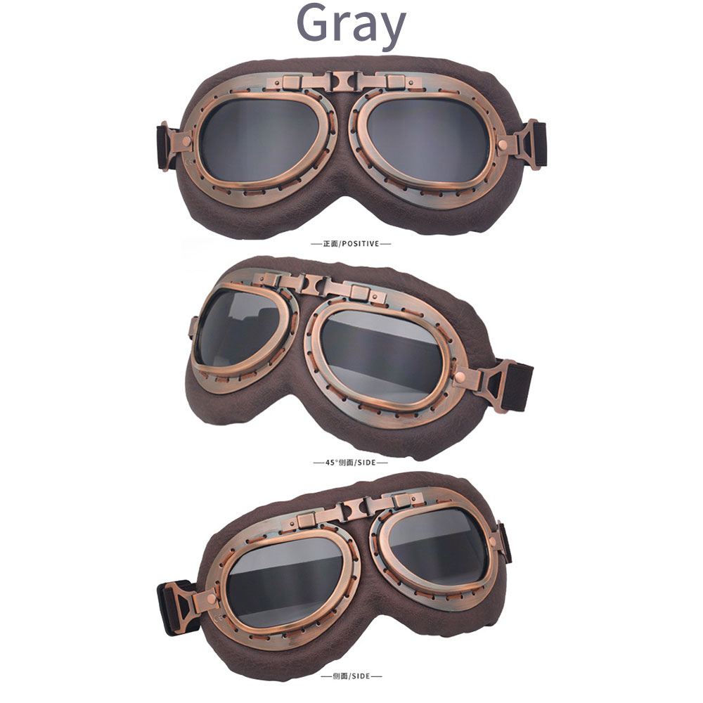 Retro Motorcycle Goggles Prote - Motorcycle Gear Vintage recensione e prezzo