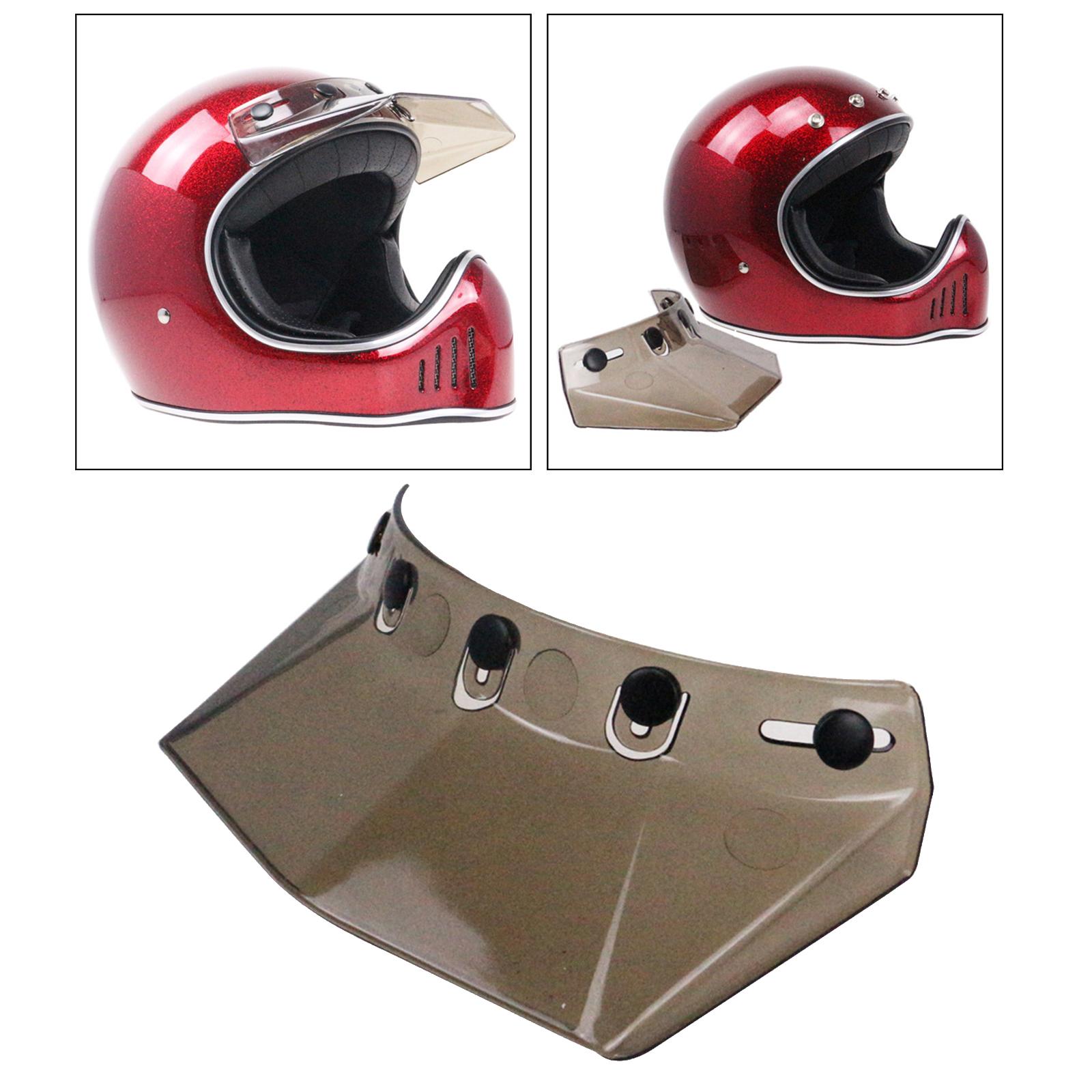 5-Snap Helmet Sun Visor Peak M - Motorcycle Gear Vintage recensione e prezzo