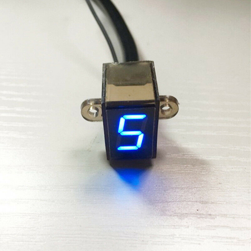 LED Motorcycle Gear Indicator  - Motorcycle Gear Blue recensione e prezzo