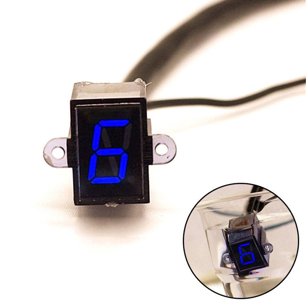LED Motorcycle Gear Indicator  - Motorcycle Gear Blue recensione e prezzo