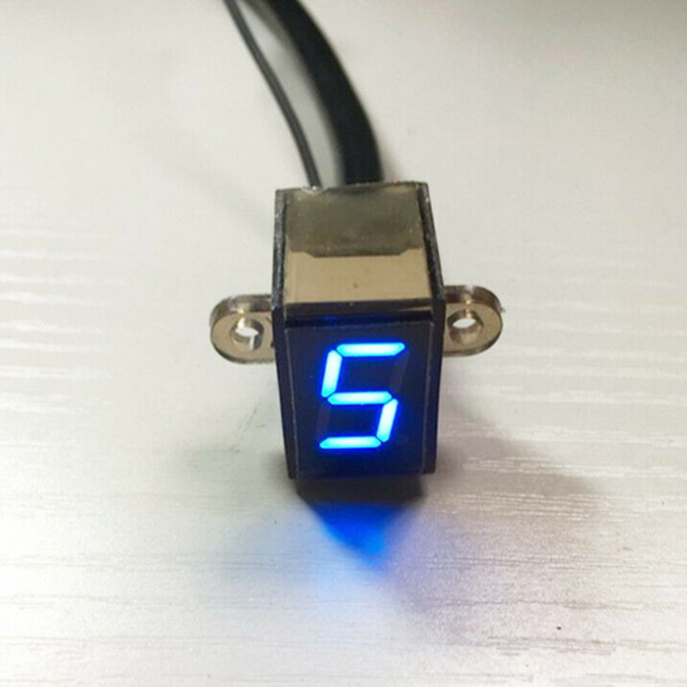 LED Motorcycle Gear Indicator  - Motorcycle Gear Blue recensione e prezzo