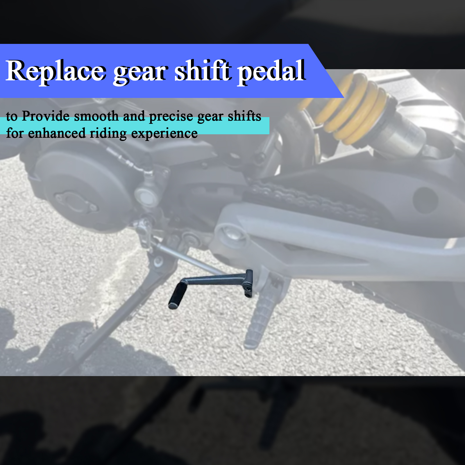Motorcycle Gear Shifter Shift  - Motorcycle Gear Lever Rubber recensione e prezzo