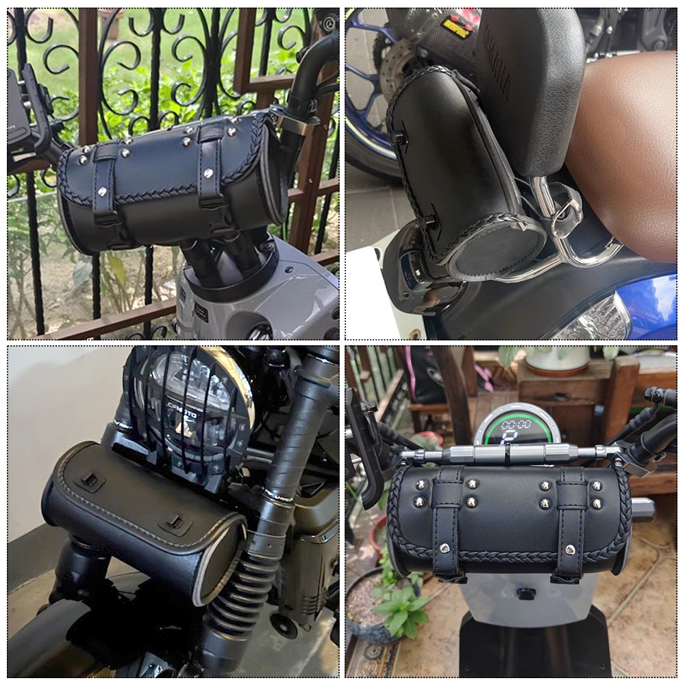 Motorcycle Fork PU Leather Tra - Motorcycle Gear Vintage recensione e prezzo