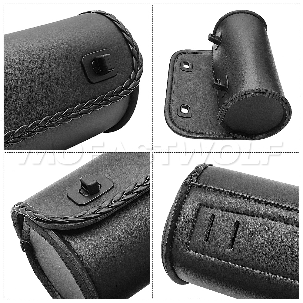 Motorcycle Fork PU Leather Tra - Motorcycle Gear Vintage recensione e prezzo