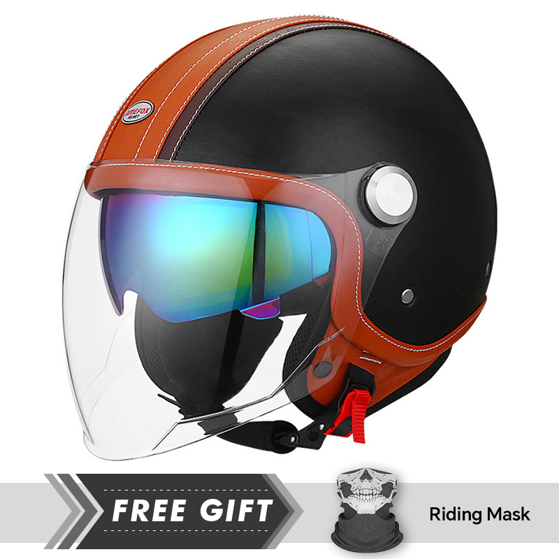 White Orange Original Open Fac - Motorcycle Gear In Store recensione e prezzo
