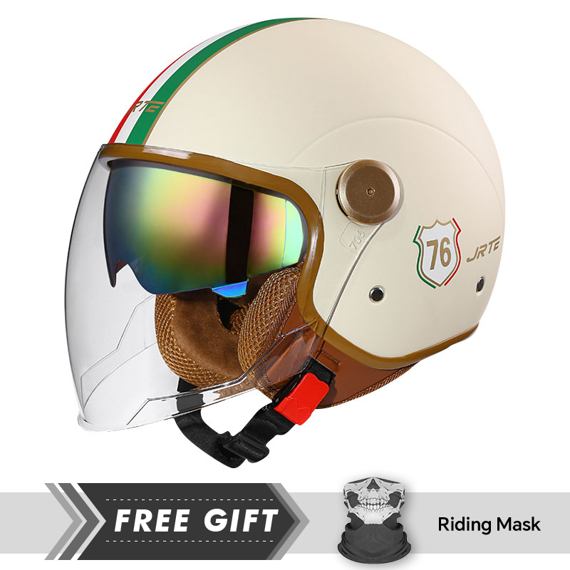 Bright WhiteOpen Face Motorcyc - Motorcycle Gear In Store recensione e prezzo