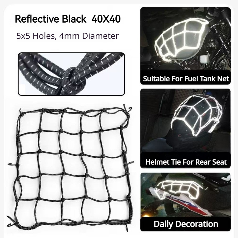 6 Hooks Luggage Net Protective - Motorcycle Gear Organizer recensione e prezzo