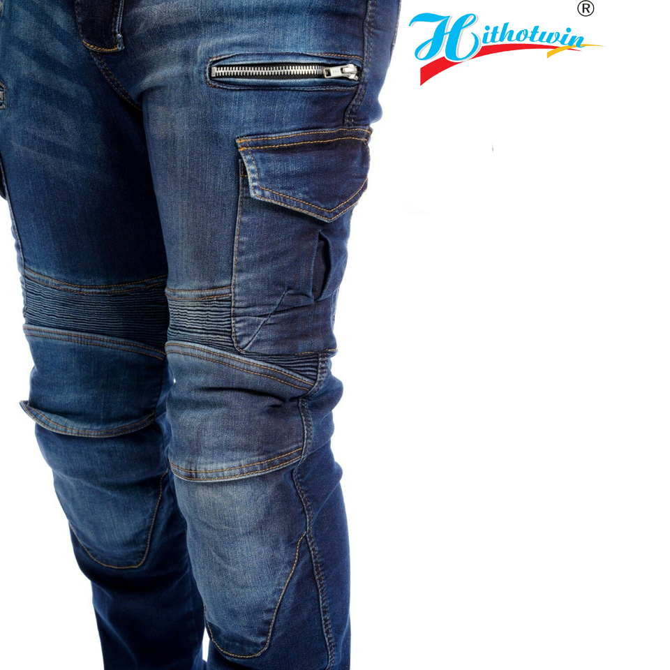 Men Motorcycle Jeans Protectiv - Motorcycle Gear Blue recensione e prezzo