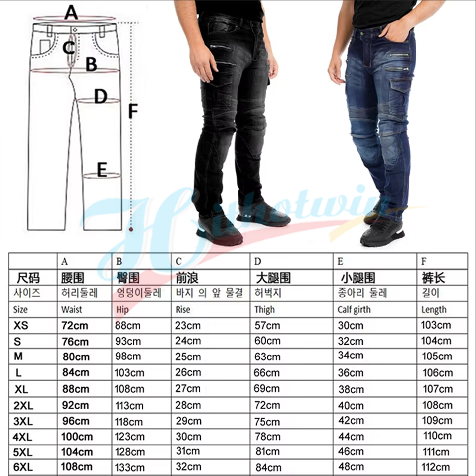 Men Motorcycle Jeans Protectiv - Motorcycle Gear Blue recensione e prezzo