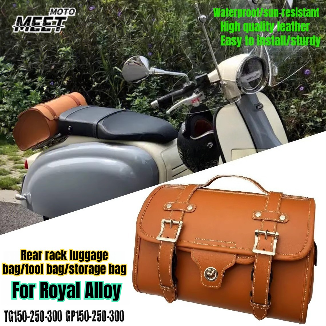 For Royal Alloy GP150 GP200 GP - Tail Bag Rack recensione e prezzo
