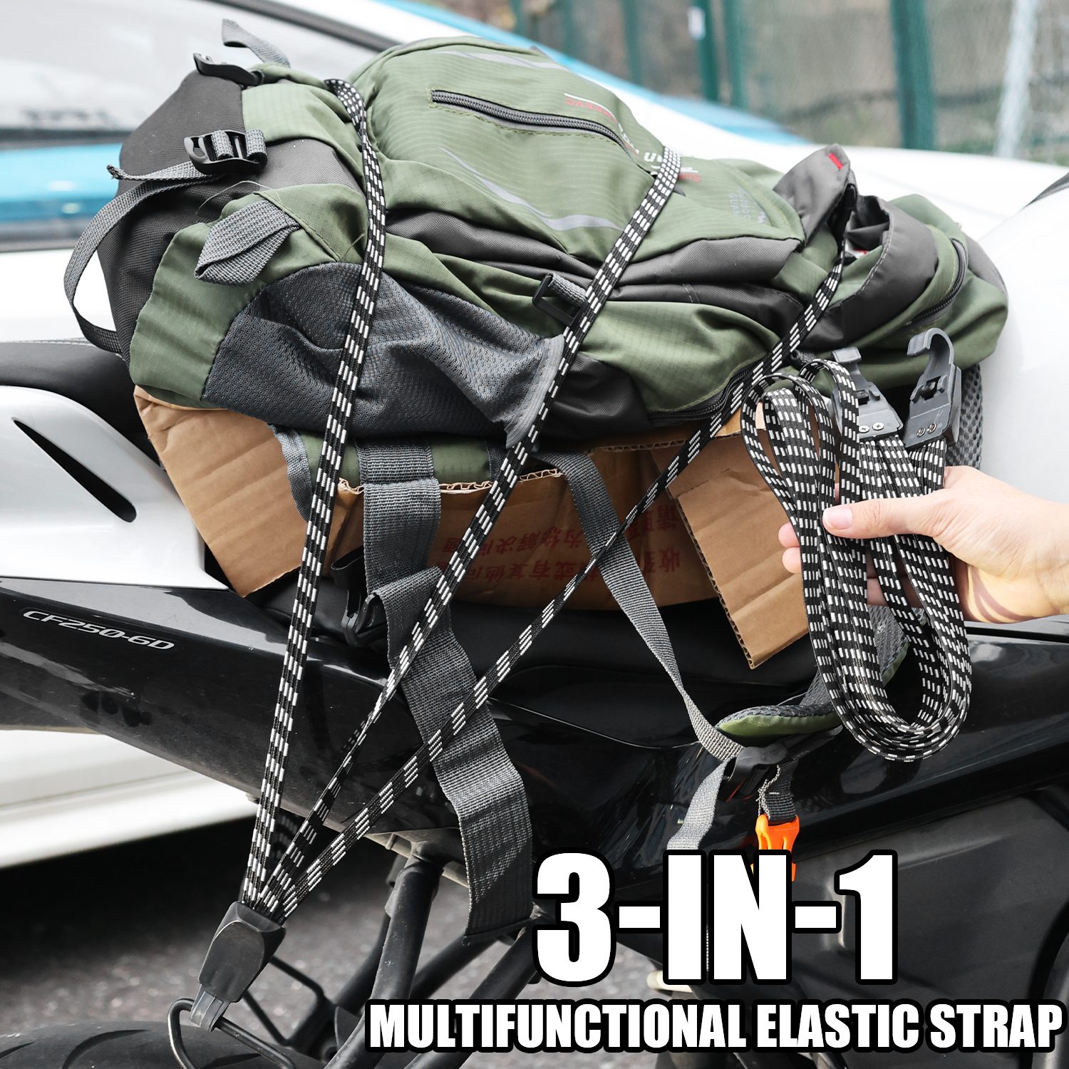 Bungee Cord for Bikepacking Mo - Motorcycle Gear Rack recensione e prezzo