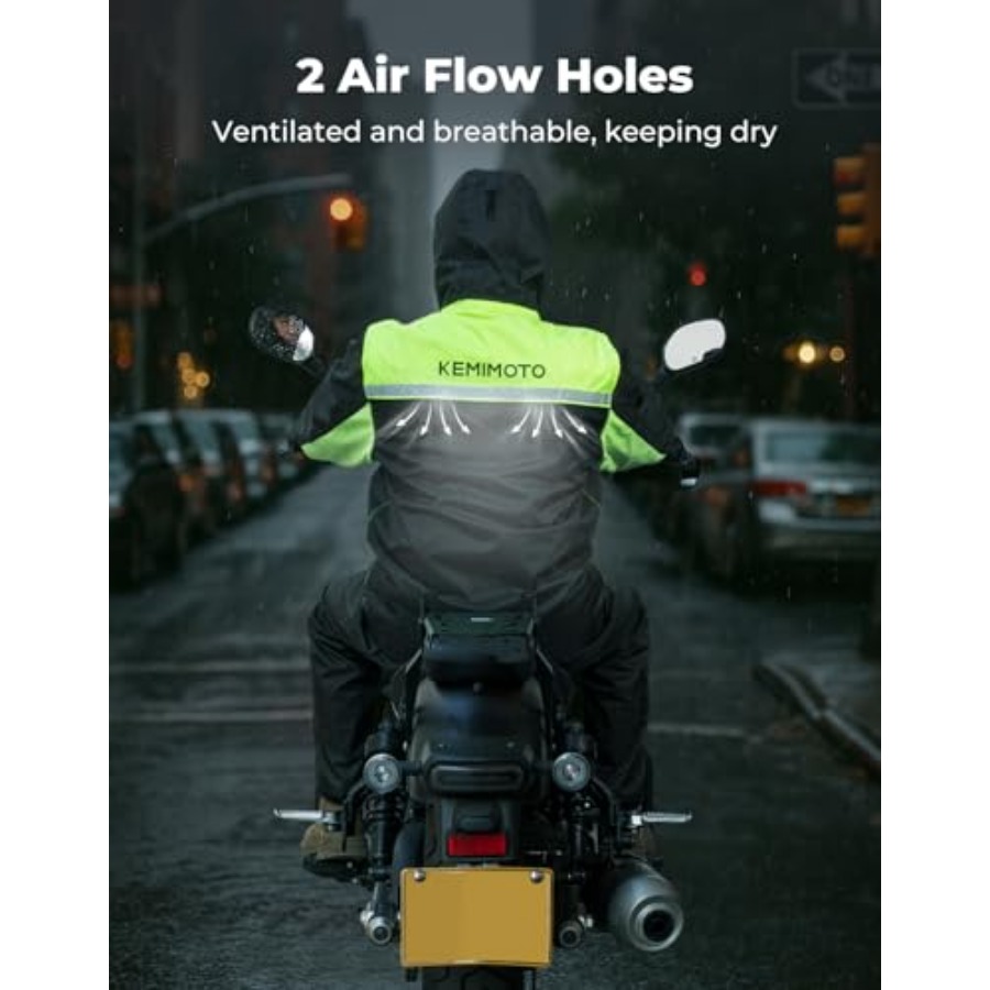 Rain Suit for Men, Motorcycle  - Motorcycle Gear For Men recensione e prezzo
