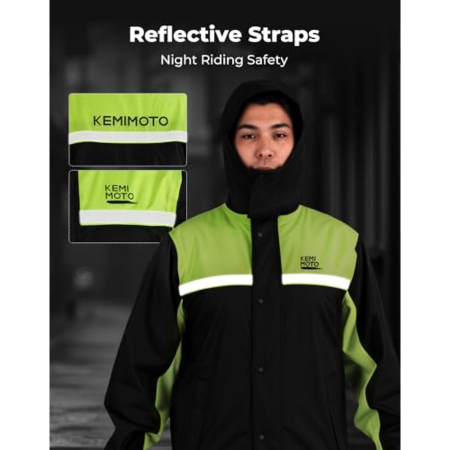Rain Suit for Men, Motorcycle  - Motorcycle Gear For Men recensione e prezzo