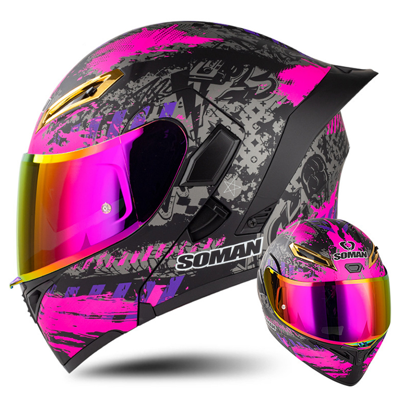DOT Approved Men Motorcycle He - Motorcycle Gear Vintage recensione e prezzo