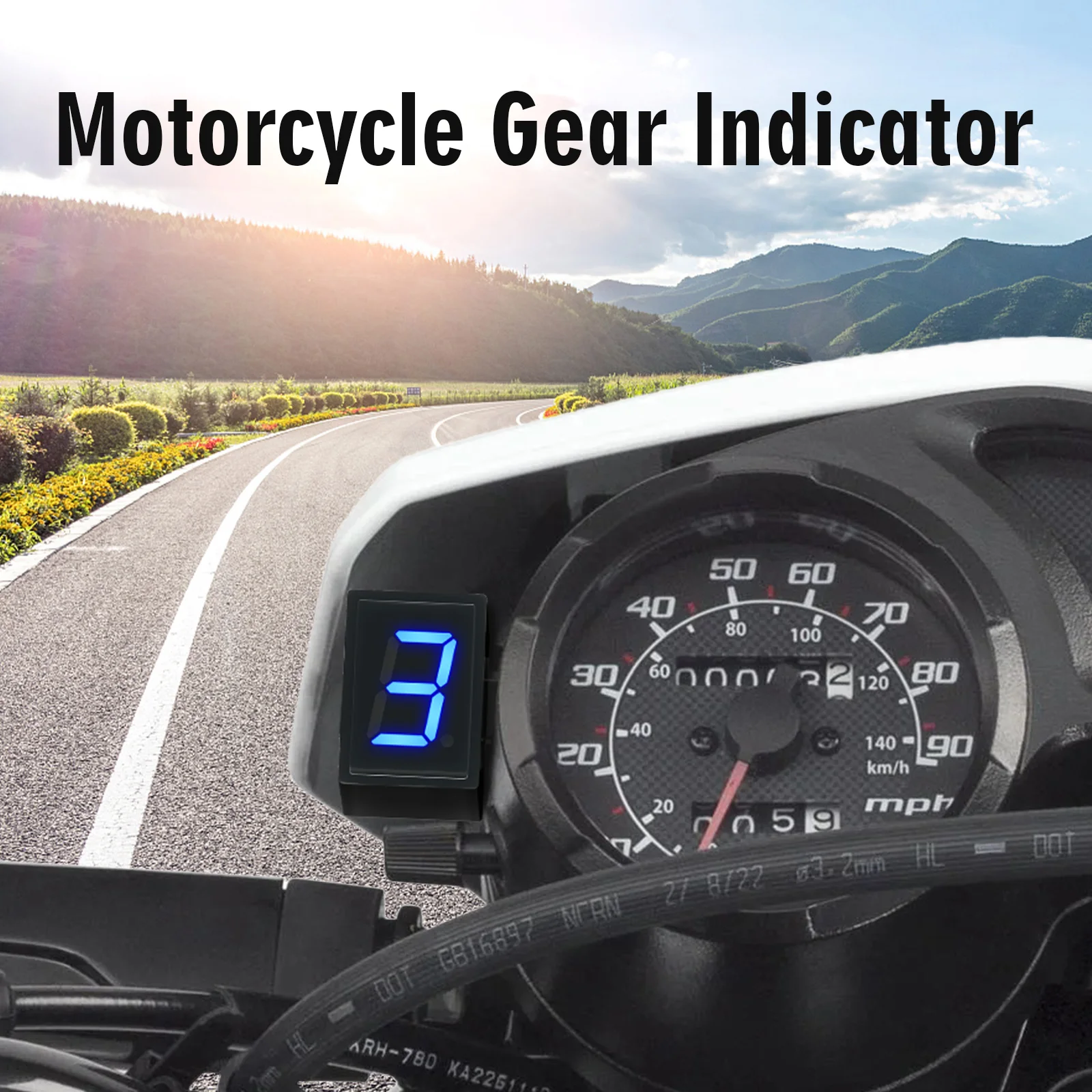 Super 6 Speed Display Universa - Motorcycle Gear Blue recensione e prezzo