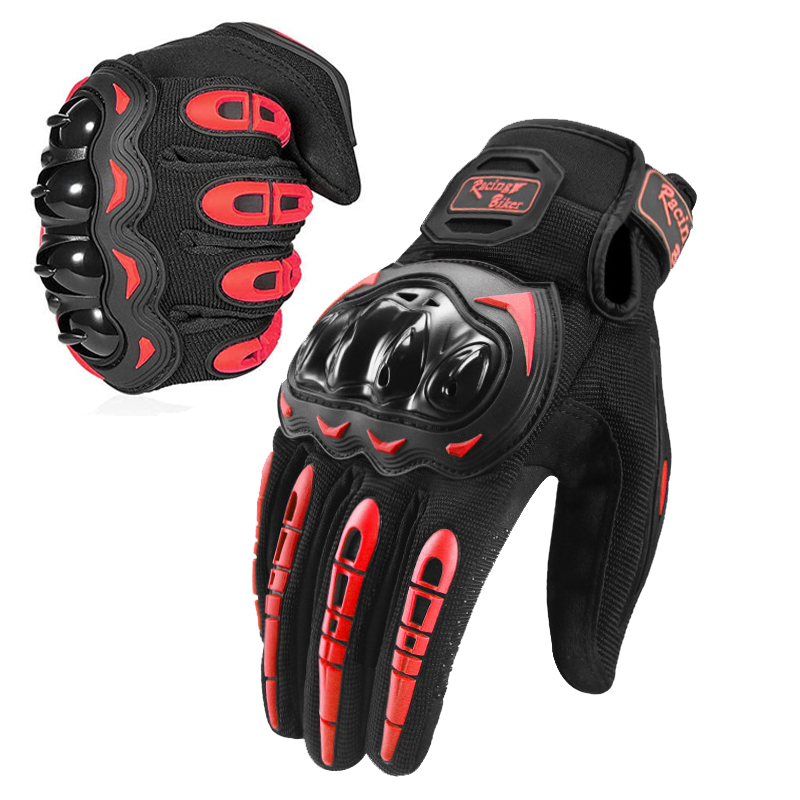 Motorcycle Racing Gloves Fall  - Motorcycle Gear Blue recensione e prezzo