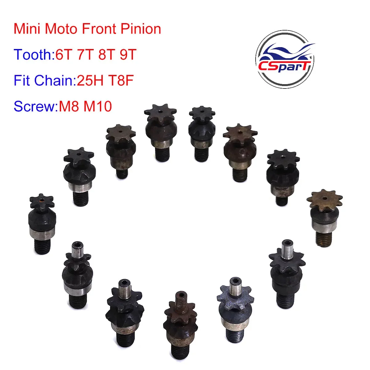 6T 7T 8T 9T 25H T8F M8 M10 Cha - Motorcycle Gear Organizer recensione e prezzo