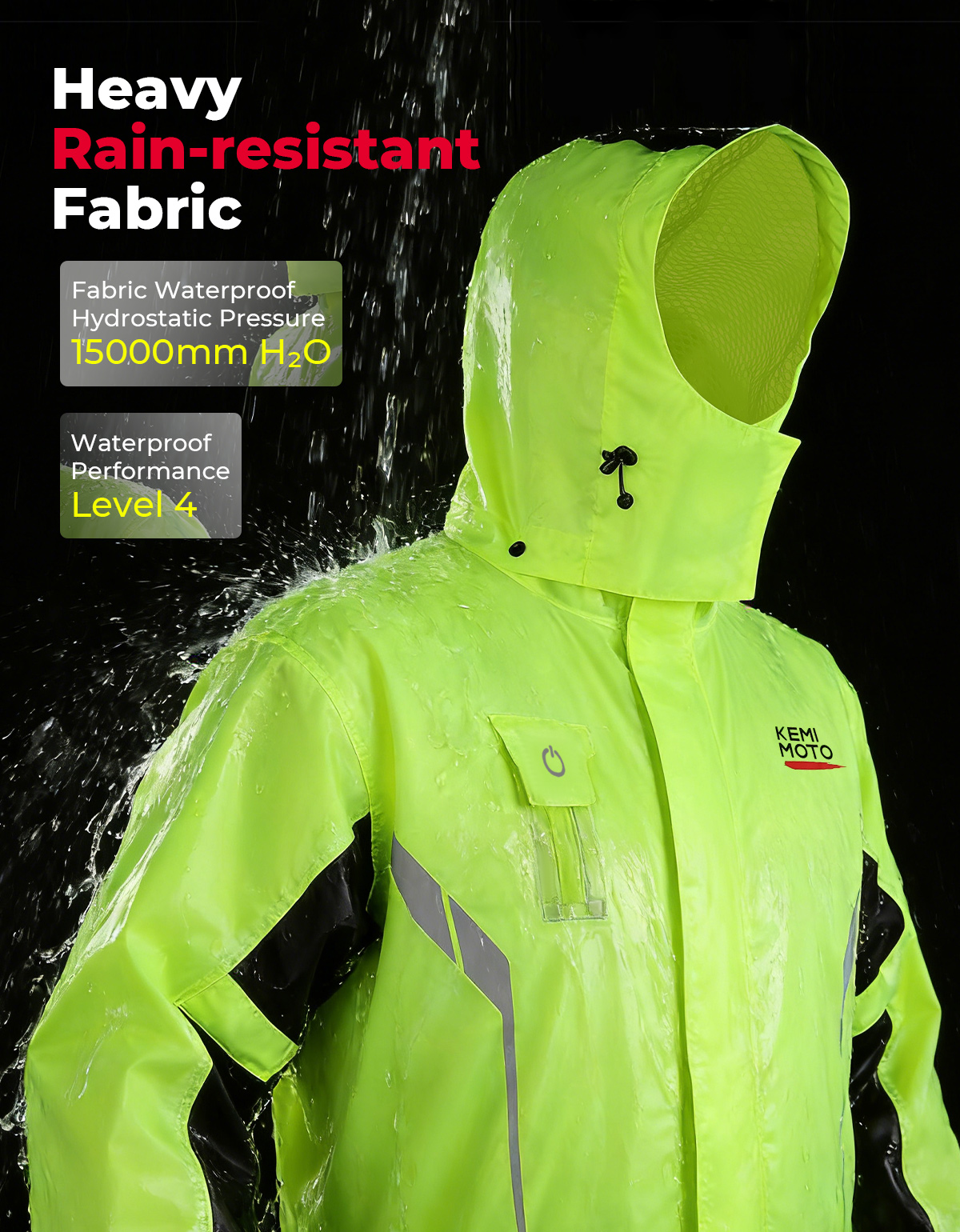 KEMIMOTO Unisex Waterproof Rai - Motorcycle Gear For Sale recensione e prezzo