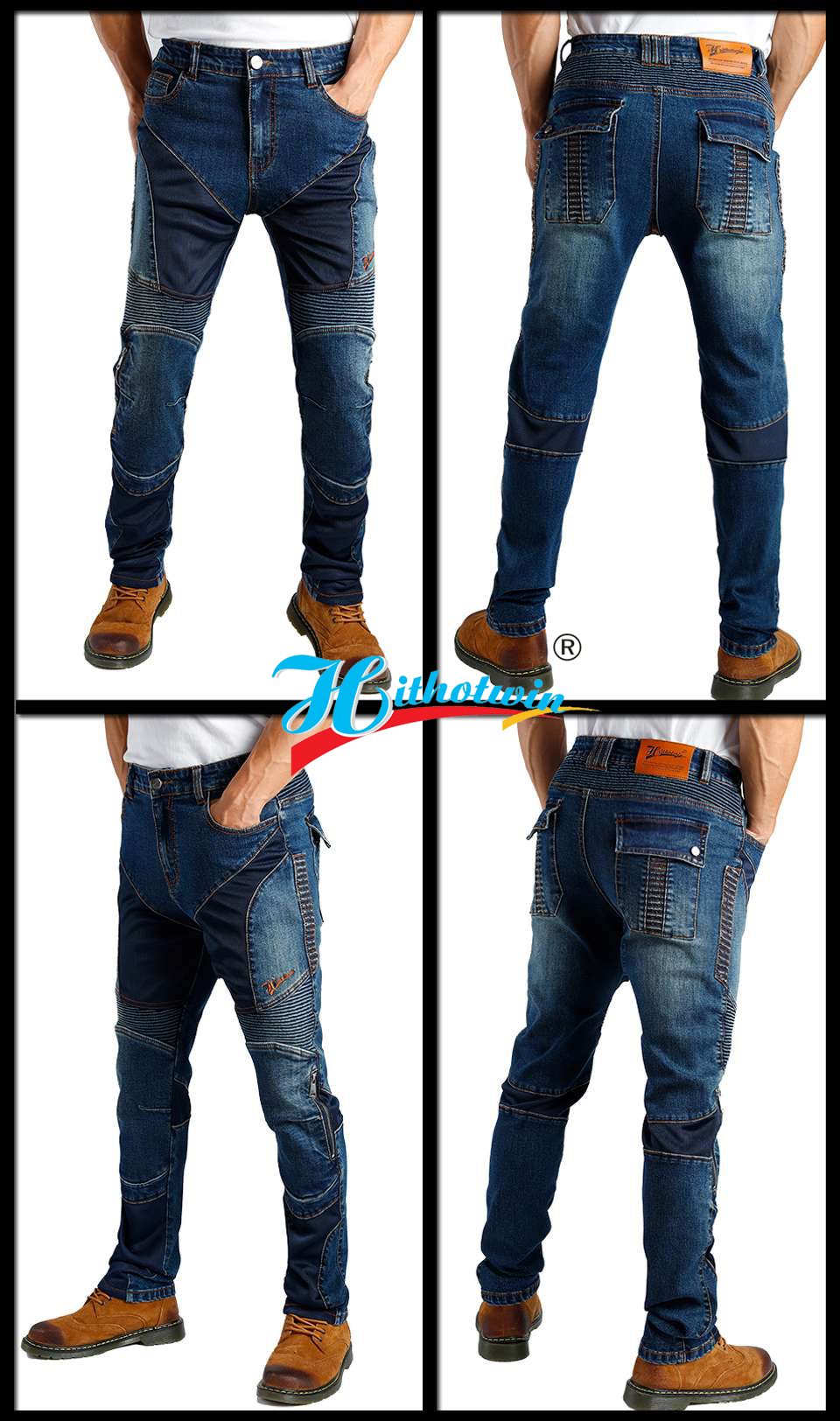 Men Motocross Pants Summer Mot - Motorcycle Gear Blue recensione e prezzo