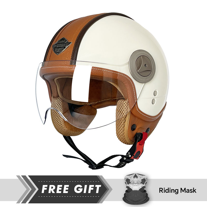 3/4 Open Face Helmet Vintage O - Motorcycle Gear In Store recensione e prezzo