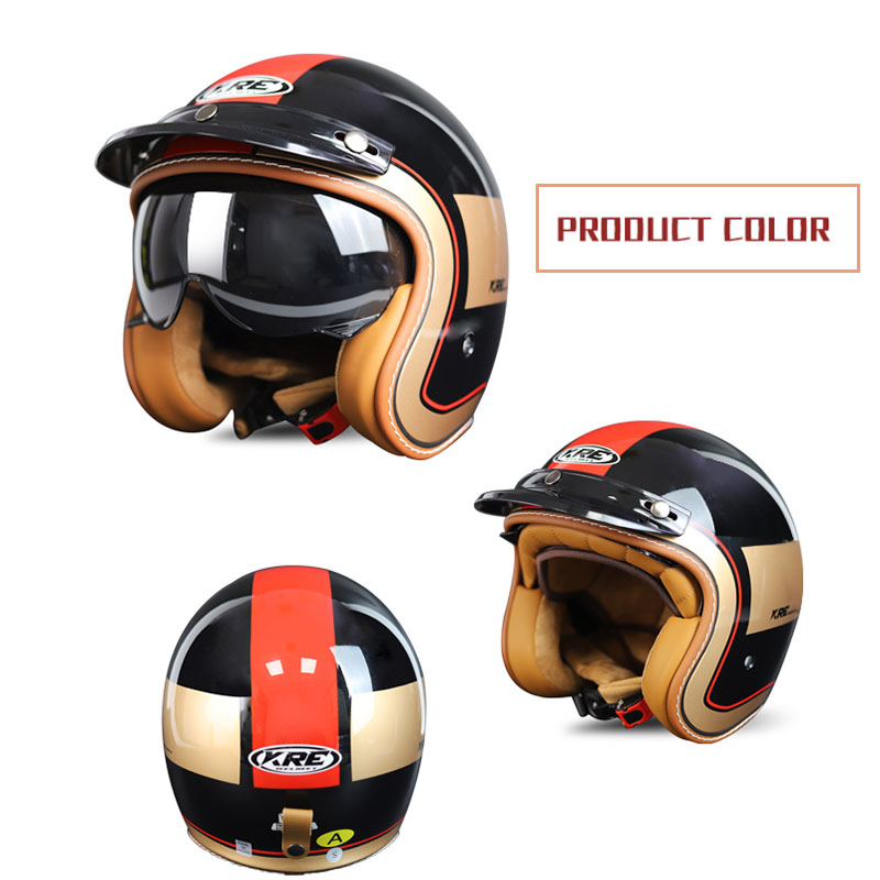 Men Women Jet Helmet SOMAN Sem - Motorcycle Gear In Store recensione e prezzo