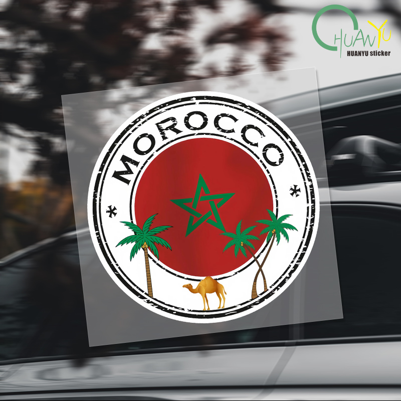 Creative Morocco Stickers Moro - Motorcycle Gear Up recensione e prezzo