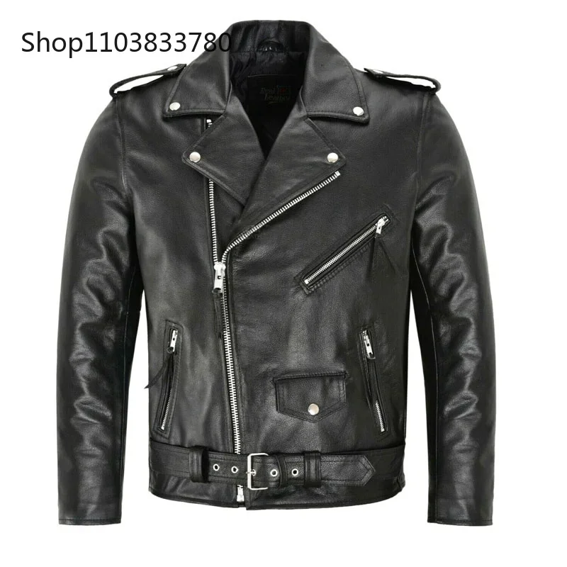 Men PU Leather Jacket Motorcyc - Motorcycle Gear Jacket recensione e prezzo