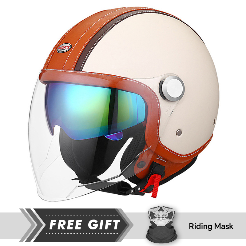Black Open Face Motorcycle Hel - Motorcycle Gear In Store recensione e prezzo