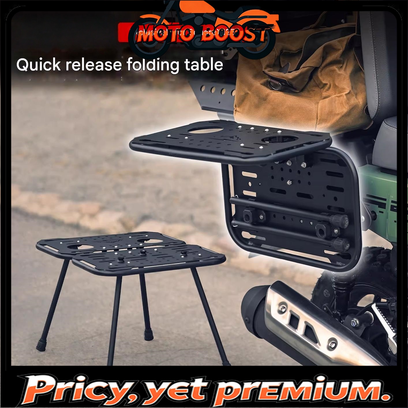 For honda SquareX125 Quick Rel - Motorcycle Gear Rack recensione e prezzo