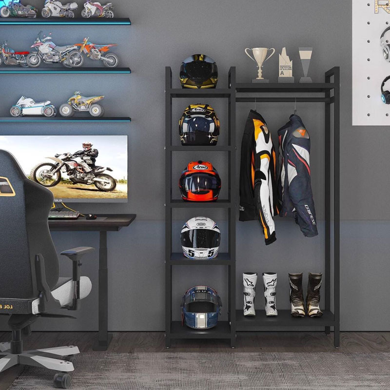 Helmet, cycling clothing rack, - Motorcycle Gear Rack recensione e prezzo
